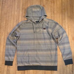 O'Neill Gray Striped Hoodie see description